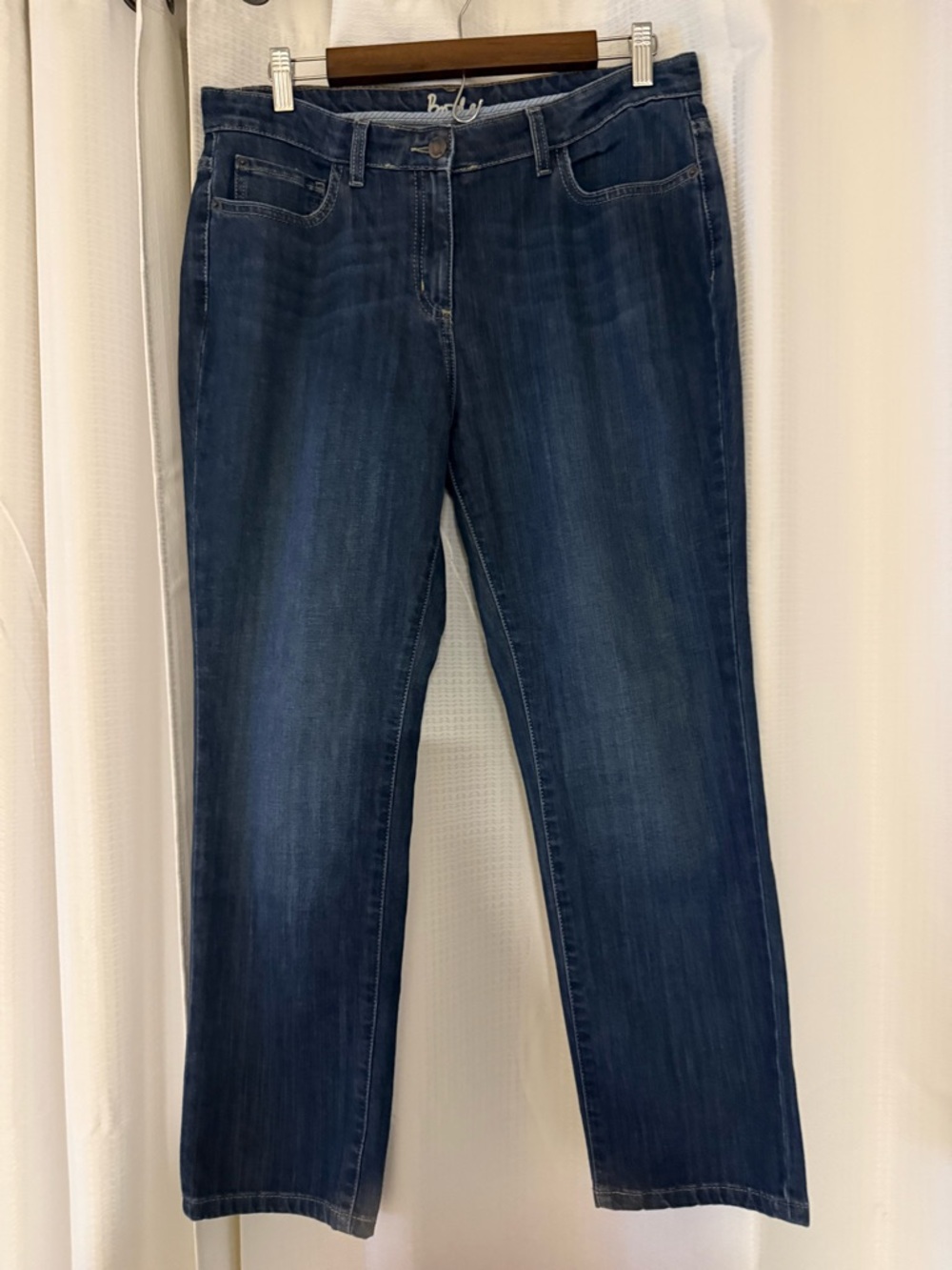 Dark Blue Women’s Straight Jeans Boden size 12